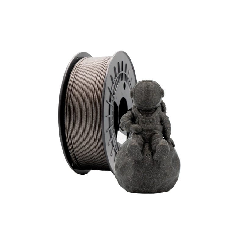 Filament 3D PLA GLITTER - Diamètre 1,75 mm - Bobine 1kg - Couleur Noir