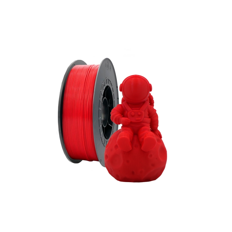 Filament ASA 3D - Diamètre 1,75 mm - Bobine 1kg - Couleur Rouge