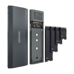 Aisens Boîtier Externe M.2 (NGFF) Asm2-029Gr NVME vers USB3.2 Gen2