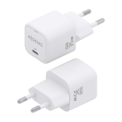 Chargeur Aisens GAN 35W - 1xUSB-C PD3.0 QC4.0 rapide et compact