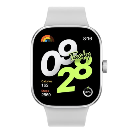 Montre Smartwatch Xiaomi Redmi Watch 4 Écran AMOLED 1,97" Bluetooth - Autonomie jusqu'à 20 jours - Résistance à l'eau 5 ATM