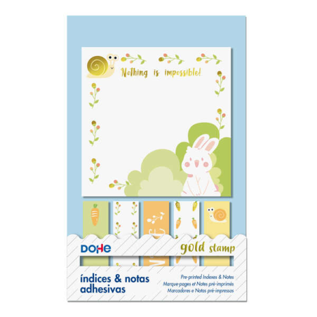 bloc-notes lapin illustrations pastel