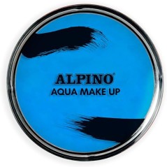 ✅ Alpino Aqua Make-up Poudre de maquillage pour le visage aquarelle - Se lave à l'eau et au savon - Couleur ble en stock