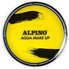 ✅ Alpino Aqua Make-up Poudre de maquillage pour le visage aquarelle - Se lave à l'eau et au savon - Couleur jau en stock