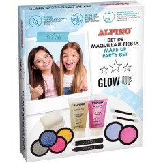 ✅ Alpino Glow Up Party Makeup Set - Se lave à l'eau et au savon - Testé dermatologiquement - Couleurs assortie en stock