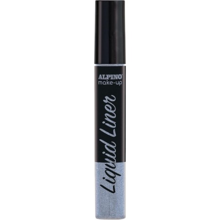 Alpino Make-up Liquid Liner Pack avec 4 flacons de maquillage liquide avec applicateur - Se lave à l'eau - Testé