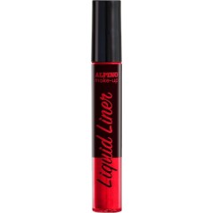 Alpino Make-up Liquid Liner Pack avec 4 flacons de maquillage liquide avec applicateur - Se lave à l'eau - Testé