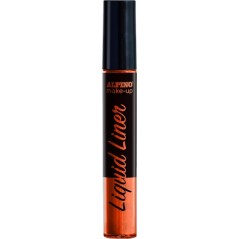 Alpino Make-up Liquid Liner Pack avec 4 flacons de maquillage liquide avec applicateur - Se lave à l'eau - Testé