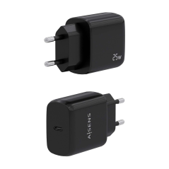 ✅ Aisens Chargeur USB-C PD3.0 1 Port 1xUSB-C 25W - Couleur Noir couleur Noir en stock