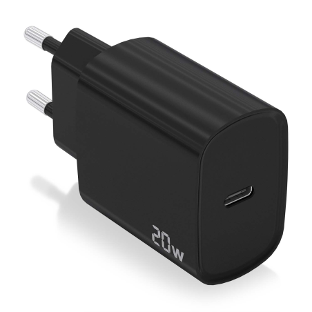 ✅ Aisens Chargeur USB-C PD3.0 1 Port 1xUSB-C 20W - Couleur Noir couleur Noir en stock