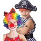 Alpino Fiesta Carnival Pack de Maquillage avec 6 Bâtons de Peinture pour le Visage + Pinceau + Autocollants Tatouages + Stylo
