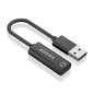 Convertisseur USB-A vers Jack 3.5mm Aisens Noir 10cm