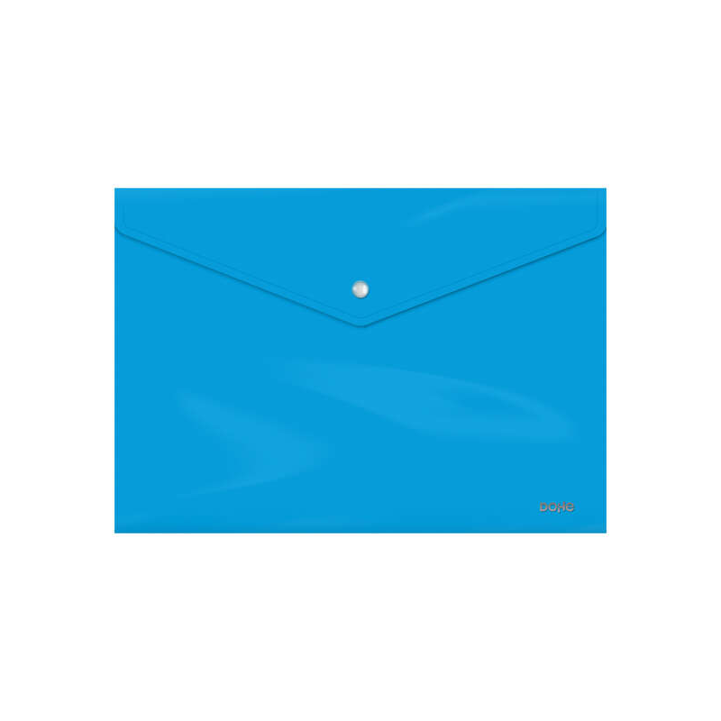 LOT de 10 Enveloppe paysage Dohe avec ouverture supérieure - 200 microns - Polypropylène opaque cristallin - Fermeture à