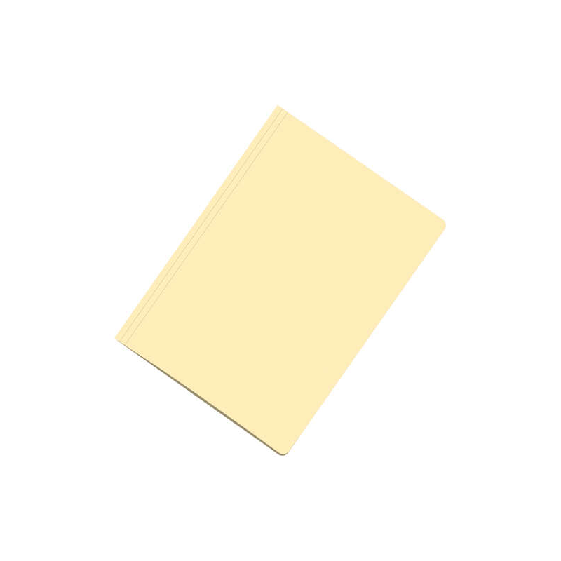 LOT de 50 Sous-dossiers en carton Dohe 180gr - avec fente de fixation - Résistants et durables - Idéals pour organiser les