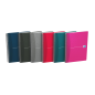 LOT de 5 Oxford Office Essentials Carnet à spirale A5 avec couverture souple – 90 feuilles – Grille 5 x 5 – Couleurs assorties