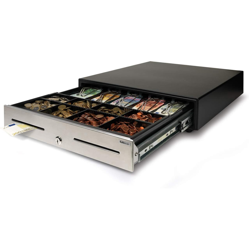 Tiroir-caisse Safescan HD-4646S - Conception robuste et durable - Ajustable et personnalisable - Double connectivité pour Tiroir-caisse Safescan HD-4646S - Conception robuste et durable - Ajustable et personnalisable - Double connectivité pour