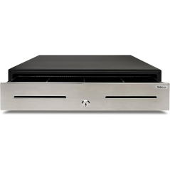 Tiroir-caisse Safescan HD-4646S - Conception robuste et durable - Ajustable et personnalisable - Double connectivité pour