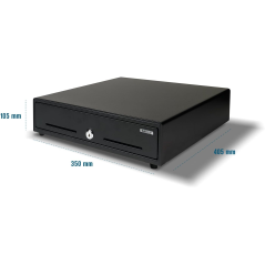 Tiroir-caisse Safescan SD-3540 - 8 compartiments pour pièces - 4 compartiments pour billets - jusqu'à 1 million d'ouvertures