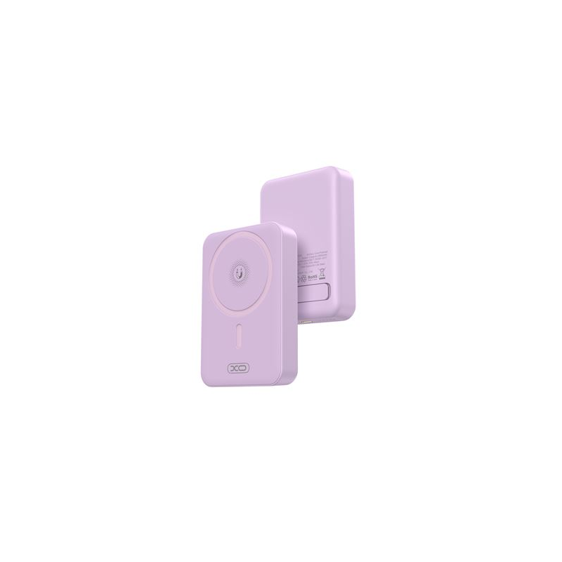 XO Powerbank 10000Mah - Connexion Magnétique - Charge Rapide - Couleur Rose