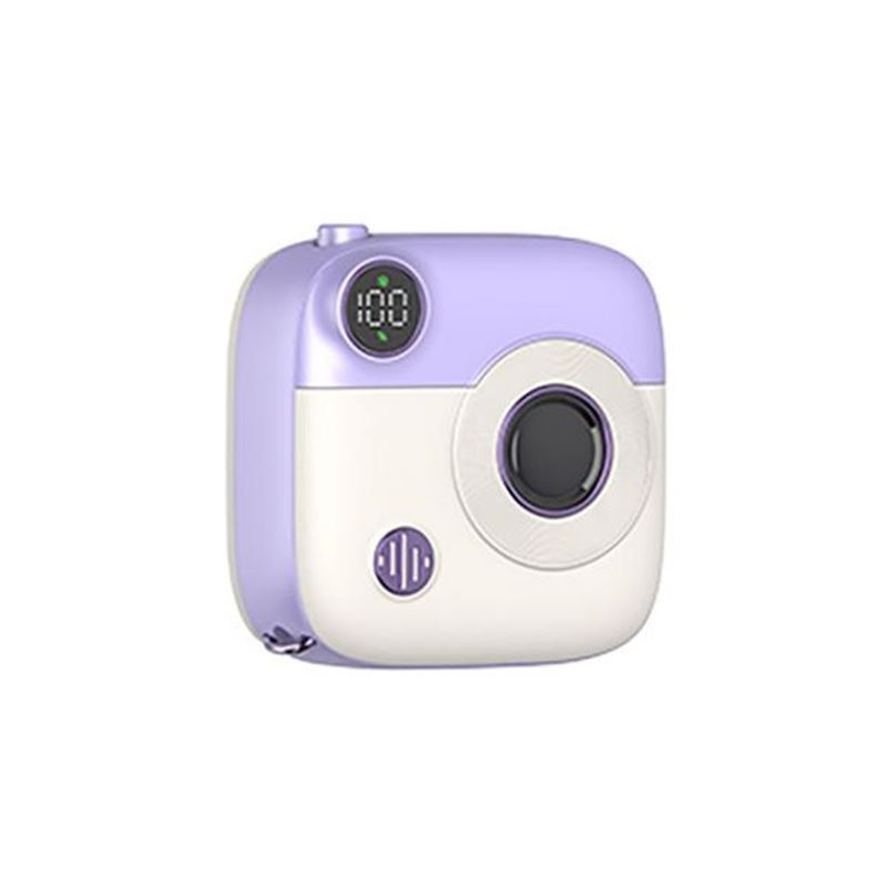 XO Powerbank 10000Mah - Connexion Magnétique - Charge Rapide - Couleur Violet