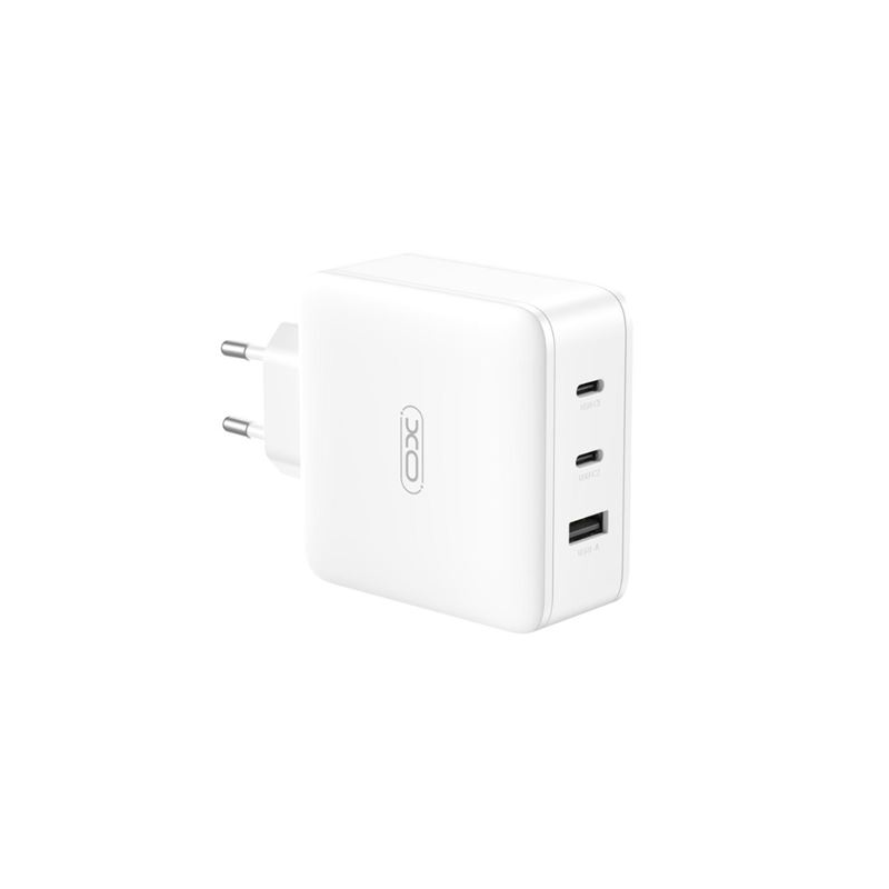 Chargeur de charge rapide XO 100W Protection contre les surtensions - Couleur blanche