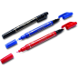 Pentel PenTools lot de 3 marqueurs permanents double pointe