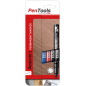 Pentel PenTools Lot de 4 marqueurs permanents N50S pointe 1 mm Pentel PenTools Lot de 4 marqueurs permanents N50S pointe 1 mm