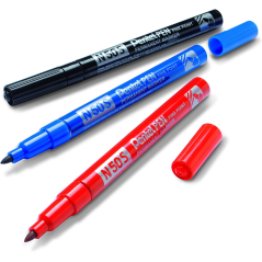 Pentel PenTools Lot de 4 marqueurs permanents N50S pointe 1 mm