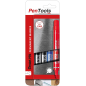 Pentel PenTools Lot de 4 marqueurs permanents N50 pointe conique