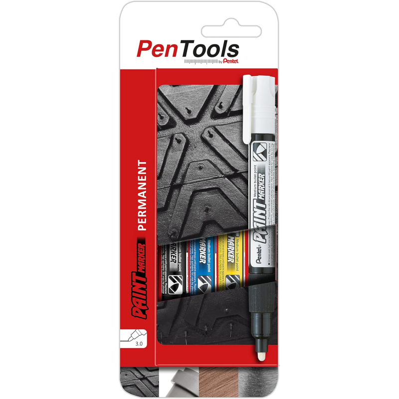 Pentel PenTools lot de 4 marqueurs permanents peinture 4,6 mm