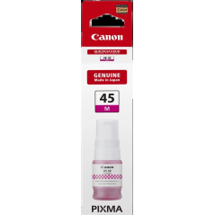 ✅ Bouteille d'encre originale magenta Canon GI45 - GI45M/6286C001 couleur magenta en stock