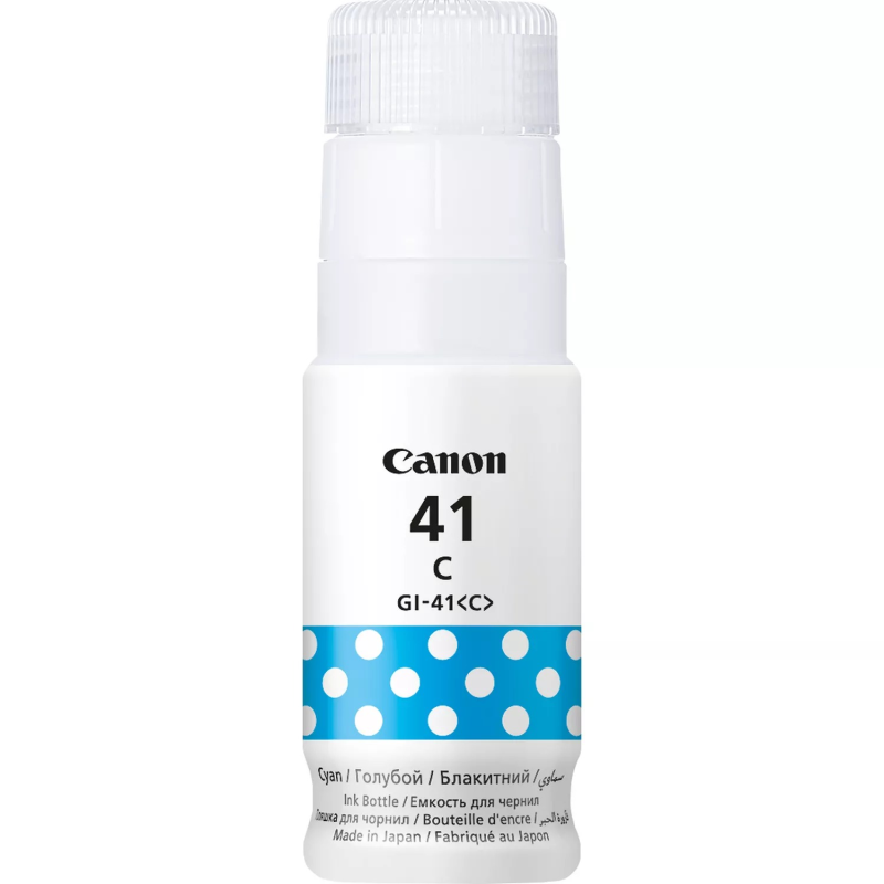 Canon bouteille d'encre Canon GI41 cyan - GI41C/4543C001