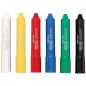 Alpino Fiesta Face Stick Pack avec 6 bâtons de peinture pour le visage - Système rétractable rotatif - Se lave à l'eau - Testé
