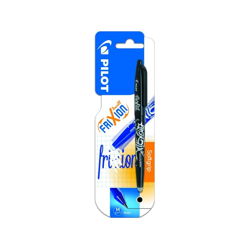 Stylo gel effaçable noir 0,7 mm - Pilot Frixion Ball
