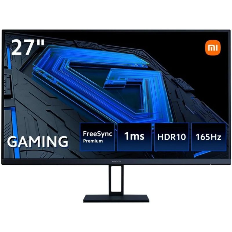 Moniteur Gaming Xiaomi G27i LED IPS 27" Full HD 1080p 165 Hz FreeSync Premium - Réponse 1 ms - Format 16:9 - Angle de vision