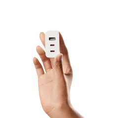 Chargeur Mural Xiaomi 67W GaN 2C1A pour Smartphone USB-A 67W + Câble - Technologie GaN - Compact et Portable