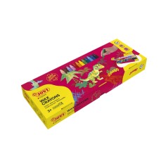 ✅ Jovi Jumbo Boite de 300 Crayons - Ne tache pas - Ne sent pas - Ne casse pas - Glisse bien - Facile à tailler en stock