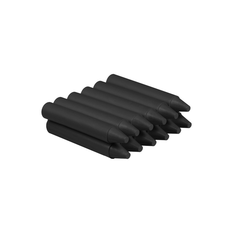 Jovi Etui de 12 Cires - Ne tache pas - Ne sent pas - Résistant - Glisse bien - Facile à affûter - Développe la motricité fine