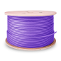 Aisens Câble Réseau RJ45LSZH Cat.6 UTP Rigide AWG23 CCA (Alliage) - 500m - Couleur Violet
