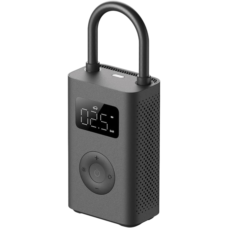 Compresseur d'air électrique portable Xiaomi Mi Portable 2 - Écran LED - Pression jusqu'à 10,3 bars - Comprend buse et aiguille