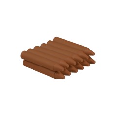 ✅ Jovi Etui de 12 Crayons - Ils ne tachent pas - Ils ne sentent pas - Résistants - Ils glissent bien - Faciles en stock