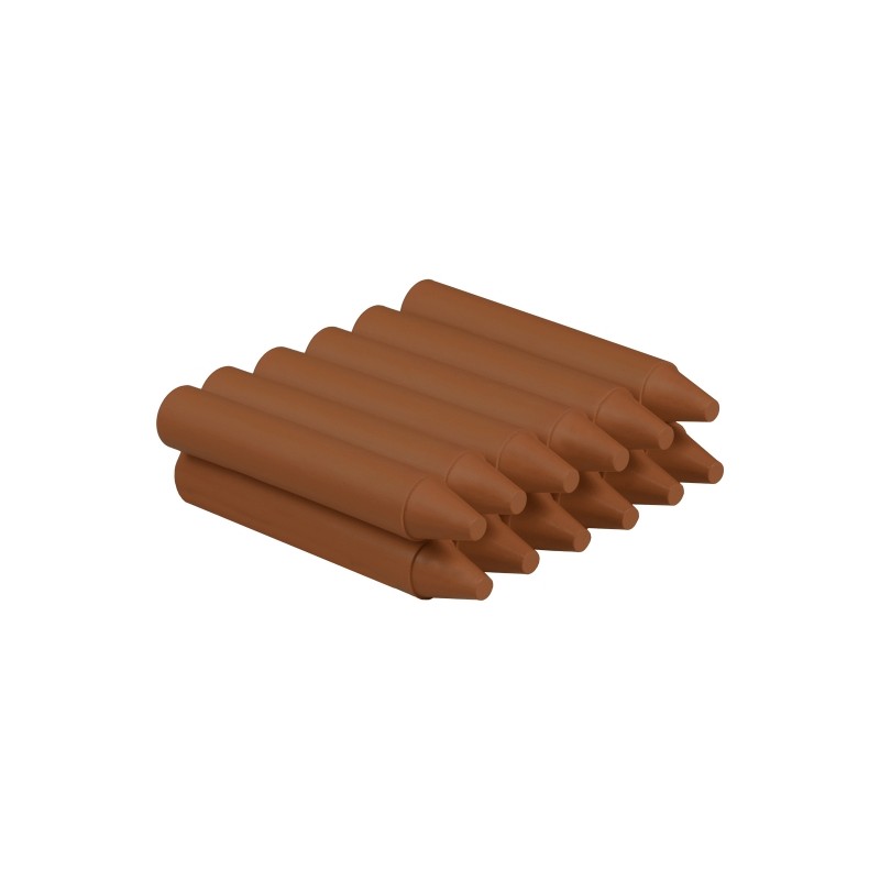 Jovi Etui de 12 Crayons - Ils ne tachent pas - Ils ne sentent pas - Résistants - Ils glissent bien - Faciles à tailler - Idéal