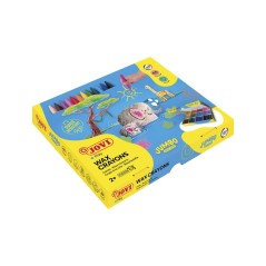 ✅ Jovi Jumbo Easy Grip Boîte de 300 crayons triangulaires - Super résistants - Ne tachent pas et ne se cassent en stock