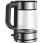 Bouilloire électrique en verre Xiaomi Bouilloire électrique 2200W - Capacité 1,7 L - Verre borosilicate - Filtre amovible