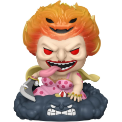Funko Pop Deluxe Animation One Piece Hungry Big Mom - Figurine Vinyle - Hauteur 15cm env.