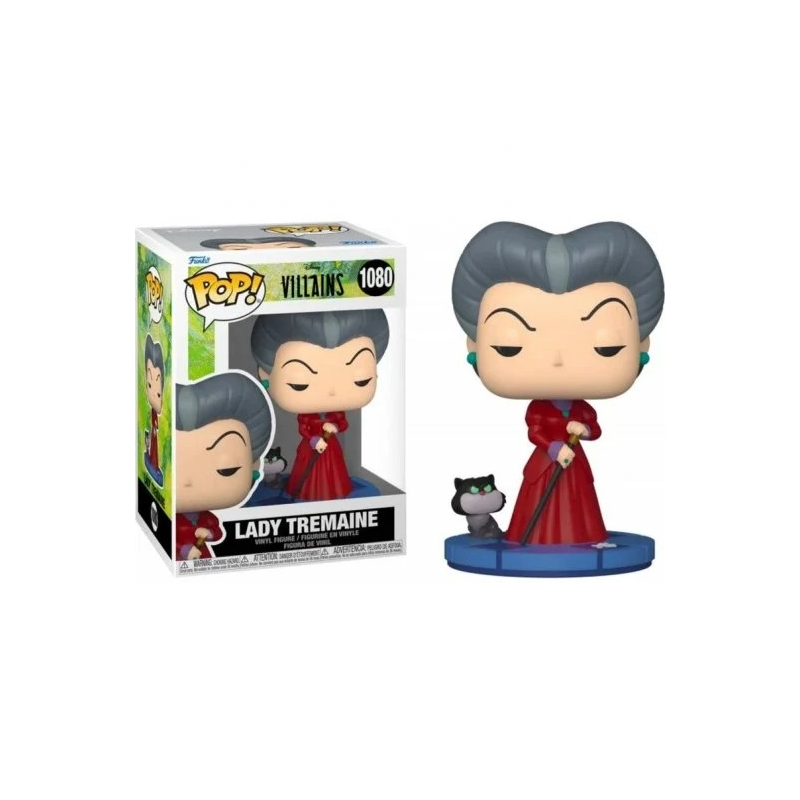 Funko Pop Disney Villains Lady Tremaine La Belle-Mère - Figurine Vinyle - Hauteur 12cm env.
