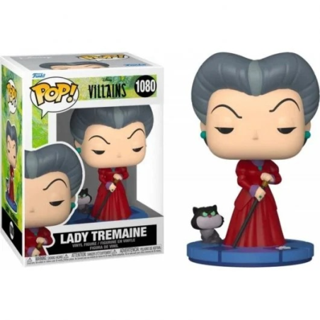 ✅ Funko Pop Disney Villains Lady Tremaine La Belle-Mère - Figurine Vinyle - Hauteur 12cm env. couleur Plusieurs en stock