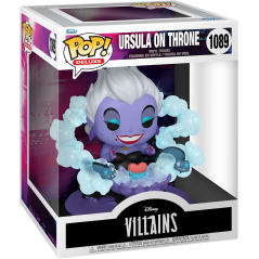 ✅ Funko Pop Deluxe Disney Villains Ursula sur le Trône - Figurine Vinyle - Hauteur 12,8 cm env. couleur Plusieu en stock