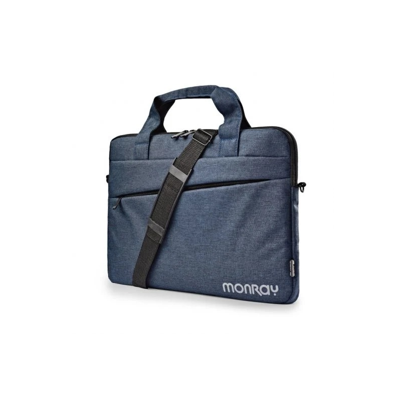 Porte-documents NGS Charter pour ordinateur portable jusqu'à 15,6" - Compartiment rembourré - Poches extérieures - Fermeture