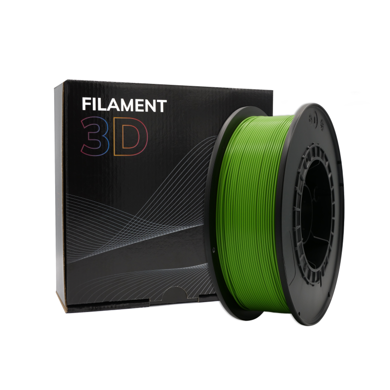 Filament PLA 3D - Diamètre 1.75mm - Bobine 1kg - Couleur Vert Pomme